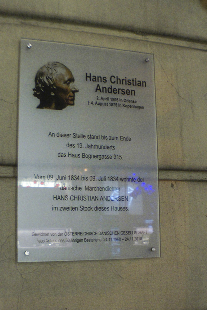 дом Ганса Христьяна Андерсана в Праге